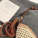 Bohemia Straw Beach Bag Women Macrame Crossbody Purse Shoulder Tote Bag Travel Beach Bag Summer Top-handle Hobo Bags 2025