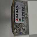 Firecracker String Lights 200LED Starry Light 8 Modes USB with Remote Waterproof Indoor Outdoor Decorative Fairy Lights for Camping Bedroom Wedding Party Family Garden (Multicolor)