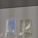 Engrowtic 2 Pcs Blue His and Hers Wedding Vow Books with Ribbon Bow Floral Vow Books Notebook for Wedding Vows Gift for Bride and Groom with 48 Pages 3.94 x 5.91 Inches Bridal Shower Gifts