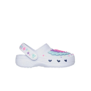 Skechers Sweetheart Girl's Lifestyle Shoes - White, Size 13