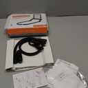 Magnifying Glass with Light for Reading,Hands Free Page Reading Magnifier for Books with 3 Color Dimmable, Neck Wear Large Screen Stand Glasses for Close Work Seniors Low Vision Rechargeable (Small)