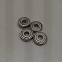 Wheelchair Rear Wheel Bearings,Compatible with 11MM(7/16") Wheel axles,ID11*OD35*T11mm,Universal Wheelchair Replacement Parts,Rear Wheel Bearing-STDS3J2413.(4pcs)