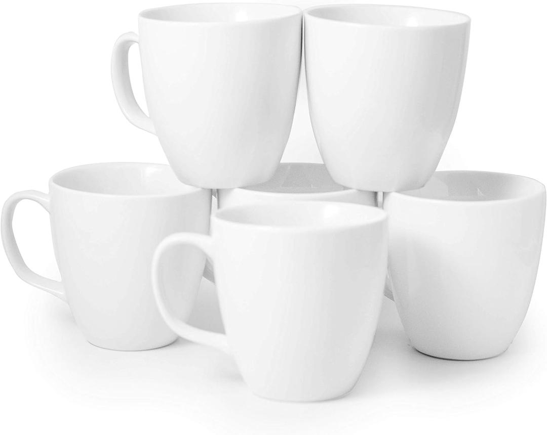 Amuse Professional Barista Cozy Grande Mug- Set of 6 (14 oz)