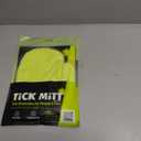 TiCK MiTT Yellow Tick Removal Glove for Humans & Pets - Safely Remove Ticks Effortlessly, Chemical-Free, Durable, Portable Tick Management Tool for Outdoor Adventures & Everyday Use