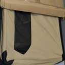 Amazon Basics Folding Soft Crate for Cat, Dog, Rabbit, Portable and Collapsible, 36 Inch, Tan, L 36" x 24" x 24"