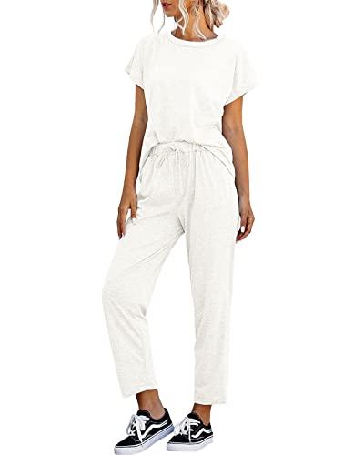 Eurivicy Women's Pocketed Jogger Pants Summer