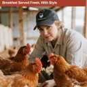 Gifts for Women Chicken Mom Hats for Women Wife Vintage Embroidered Chicken Hat, Chicken Accessories & Chicken Gifts, Adjustable Cute Baseball Caps for Women