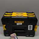 DEWALT TSTAK Tool Storage Organizer with Double Drawers, Holds Up to 16.5 lbs. (DWST17804) (17.3 x 12.3 x 6.9 inches)