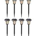 MAGGIFT 8 Pack Outdoor Solar Lights - Waterproof, Solar Pathway & Garden Lights for Yard & Patio, Solar Powered for Driveway