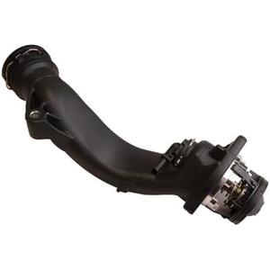 MITZONE Aluminum Coolant Thermostat Housing Assembly Compatible with 2011-2020 Mercedes Benz CL550 CLS550 E550 GL550 GLE550 GLS550 S550 ML550 SL550 ML500 S500 GL500 CL63 AMG E63 AMG 4.7L 5.5L V8 M278