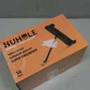 HUHOLE 50 Pack Gridwall Hooks 4 Inch  Black Metal Display Hangers for Wire Grid Panel  Heavy Duty Retail Store Fixtures, Garage Organizer, Craft Fair & Jewelry Rack (20lbs Capacity)