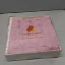 Cuddle Cookie Baby Zigzag Faux Fur Blanket, 27 x 33 inches, Blue Pink Grey, with Ivory, Gift Box (Pink)