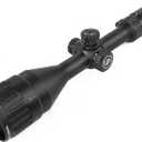 SNIPER Rifle Scope 4-12x50 AOL with Red/Green/Blue Illuminated Reticle Riflescope, Adjustable Objective (MT4-12x50AOL)