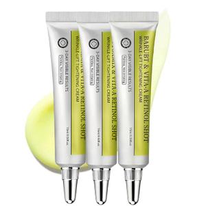 Retinol Shot Tightening Booster - Pore Minimizer, Firm Skin with Retinol & Panthenol, Facial Retinal Serum, Moisturizes Skin Smoother, Fine Lines & Wrinkles Less Noticeable, 3PCS - 0.5fl.oz.*3
