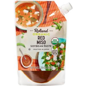 Roland Foods Organic Red Miso Paste, Specialty Imported Food, 5.29 Ounce, Pack of 1 (EXP 07/05/26)