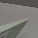 5x7 Picture Frames - Glass Photo Frame for Tabletop/Desktop Display, Horizontal/Vertical Orientation, Silver Finish (1 Pack)