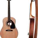 Wenqik Wood Electric Guitar Stand Solid Wooden Acoustic Handmade Guitar Holder Floor for Home Living Room Decoration