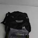 Youth Soccer Bag-Soccer Backpack&Backpack for Football Basketball,with Ball Compartment Separate Cleat Package (Black)
