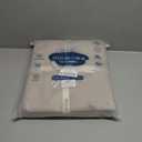 MooMee Bedding Duvet Cover Set 100% Washed Cotton Linen Like Textured Breathable Durable Soft Comfy (Heathered Tannish Linen Grey, Queen 90"x90")