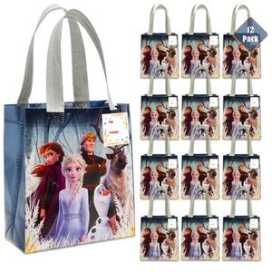 Frozen Party Favor Bags Set – 24 Pack of  Elsa and Anna Party Goodie Bags for Kids Bulk Reusable Mini Totes | Disney Birthday Party Supplies