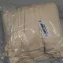 10x10ft Wrinkle Free Backdrop Curtain for Parties Soft Fabric Drapes Wedding Cream Curtain Backdrop for Birthday Party Decorations Background for Photography 5x10ft,2 Panels