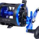 Sougayilang Trolling Reel & Conventional Fishing Reel - Saltwater Level Wind Reel with Smooth Drag, Heavy Duty Boat & Ocean Fishing Reel for Sea Bass, Grouper, Salmon (LDT30- Right Handed)