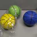 Dilabnba 5'' Mini Foam Basketball for Kids Adult, Toddlers Ball for Indoor Outdoor, Lightweight and Soft Replaceable Basketballs for Mini Hoop Enthusiasts (3PCS)