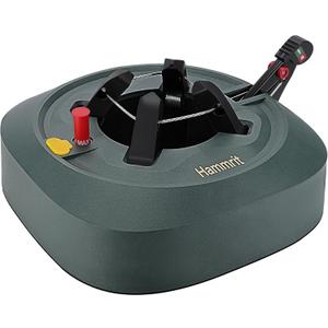 Christmas Tree Stand for Real Trees, Heavy Duty Live Christmas Tree Stand with Reservoirs, Fits Trees up to 7.5 Ft (1.2-5 In Diameter), No Assembly Required Real Christmas Tree Base Foot Press