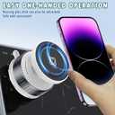 360° Adjustable Vacuum Magnetic Car Phone Holder for Magsafe, Auto Suction Cup Phone Mount for Windshield/Screen, Cell Phone Holders for Your Car for All Smartphones & All Car Models