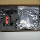 MAD HORNETS 14Bit PS4/PS5 USB3.0 SIM Handbrake for Racing Games Steering Wheel Stand Thrustmaster T300RS Black+Clamp Kits