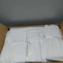 540Pcs Dish Packing Supplies for Moving, 270 Cushion Foam Wrap Pouches & Sheets 4 Sizes (16x12", 12x12", 12x7.8", 7.8x7.8") with 270 Fragile Stickers Plate Packing Sleeves for Fragile Shipping Storage