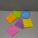 Resinta 120 Pieces Cocktail Napkin Neon Napkins Beverage Luncheon Paper Napkins 2 Ply for Party Favors, 6 Colors