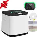 16L Small Towel Warmer Bucket for Bathroom, Luxury Towel Warmers for SPA, Hot Towel Heater, Great Gift Idea, 24H Delay Function, 1 Min Fast Heating, Fits A Large Towel, Bathrobes, Blankets-Black