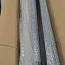 Deck Gate Outoor, 36''Hx48''W Black Heavy Duty Steel Anti-Rust Fence Door with Customizable Width, Easy Installation Metal Gate for Residential, Yard, Patio (No Hinge)