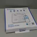 Etekcity Smart Scale for Body Weight and Fat Percentage, Digital Bathroom Accurate Weighing Machine for People's BMI Muscle, Bluetooth Electronic Body Composition Monitor Syncs with App, 400lb, White (11 x 11 x 1.1 inches)