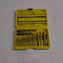 TOPEC Screw Extractor and Left Hand Drill Bit Set - 18 Piece Easy Out Bolt Extractor Kit for Removing Damaged Screws, Broken Bolts, Studs