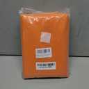 BYDOLL Table Cloth Orange 60x120 Inch Tablecloth for 6 Foot Rectangle Tables Outdoor Washable Wrinkle Free and Spillproof Polyester Tablecloth for Festival Camping Picnic Party Cover