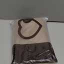 MIULEE 2 Panels Solid Color Beige Sheer Curtains Elegant Grommet Window Voile Panels/Drapes/Treatment for Bedroom Living Room (54X90 Inch)