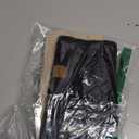 Winter Headbands for Women Wool 2 Pack, Ear Warmers for Women Headband Knit Thick Fleece Lined, Cold Weather Warm Ear Muffs (Black+Beige)