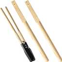 Zonon 2 Pcs 48 Inch Square Eye Post Hole Digger Handle Wood Post Hole Digger Shovel Replacement Handle