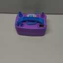 IDAODAN Electric Balloon Pump, Portable Electric Balloon Blower Machine Balloon Air Pump Dual Nozzle Rose Red 110V 600W Balloon Inflator for Party Decorations (Purple Blue)