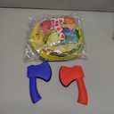 RaboSky 3-in-1 Feed Dinosaur Toss Games for Kids with 6 Fruit Bean Bags, 2 Throwing Axes, 6 Sticky Balls, Outdoor Toddlers Toys Indoor Activities for 2 3 4 5 Boy Gifts Birthday Party Easter Christmas