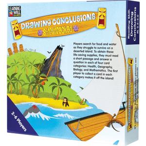 Edupress Drawing Conclusions Shipwrecked Game, Blue Level (EP61081)