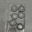 Disc Sinkers Fishing Weights, Flat Coin Sinkers Saltwater Surf Fishing Weights for Catfishing Drifting Trolling Bottom Saltwater Fishing Tackle 1oz 2oz 3oz 4oz 5oz 6oz 8oz