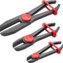 BILITOOLS Hose Pinch Off Pliers Clamp Pliers Plastic Straight for Flexible Fuel Line Radiator Coolant Brake Line Hoses Clamp etc