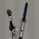 Nano Titanium Professional Curling Iron with Extended/Long Barrel Perfect for Longer Hair (1 inch, Blue)