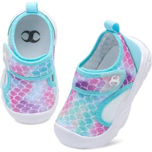 Toddler Water Shoes Quick-Dry Girl Boy Beach Pool Swim Shoes Kids Breathable Barefoot Sandals Baby Lightweight Indoor Outdoor Walking Shoes