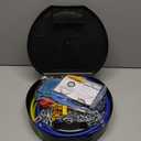 Snow-Chains Easy Install Tire-Chains, One-Pull Fit Design Tire Snow Chains for Passenger Cars, Sedan, SUVs, Emergency Winter Tire Traction Car Tires 185 195 205 215 225 - Set of 2 (KN90)