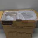 VERONES Large Tall Airtight Food Storage Containers, 10 PACK Plastic Airtight Kitchen & Pantry Organization, Ideal for Flour & Sugar Plastic Canisters with Labels