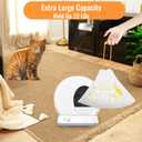100 Pack Cat Litter Box Liners, Compatible with MeoWant SC01/C02/LR01 Litter Bags, Extra Thick Drawstring Heavy Duty Cat Waste Bags, 18.5" x 12.6"